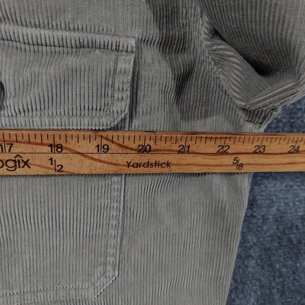 Gap Jacket Mens Large Beige Corduroy Button Front 1969 Trucker Bomber Casual